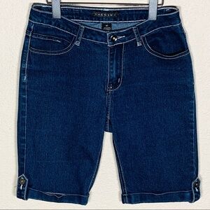 🔥🔥Baccini cuffed tab jean shorts